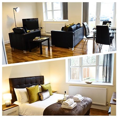 Luxury 2 Bed 2 Bath - Free Parking - 5Min To Airport - Sleeps 6 Apartment Ashford  Ngoại thất bức ảnh